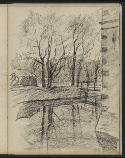 View of Warmelo Castle in Diepenheim by Willem Arnoldus Witsen